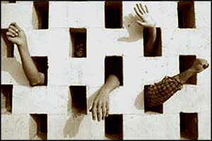 I an attempt to shore up support from Iraqis a year ago, Saddam Hussein emptied Abu Ghraib prison. In ?liberated? Iraq, it is overflowing again.