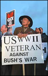 This veteran of previous ?wars to save humanity? has since seen plenty of governments that have claimed moral rectitude, but behaved inhumanely for personal gain.