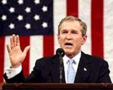 Hand on heart, George Bush lied to the people he represents, and sent hundreds of them to die for an unjust and illegal cause.
