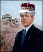 His Imperiel Majesty of the American Empire poses for a portrait to celebrate the twighlight of his reign.