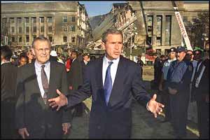 From 9/11 onwards, the Bush administration began a pre-planned propaganda campaign to justify the war against the people of Iraq.