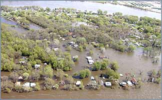 More than 70% of all the people in the world live in coastal plains, low-lying islands, or inland areas prone to flooding.