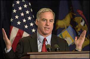 The difference between Howard Dean, and what's needed for a change of course in the USA is wider than Howard is letting on.