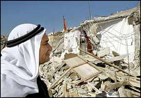 And the ethnic cleansing goes on. As many as 15,000 Palestinians have been made homeless since Ariel Sharon came to power.