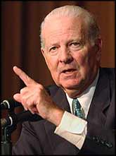 The veteran ?big-wheeler? on the USA right-wing, James Baker has been appointed as George W Bush?s ?personal envoy to Iraq?.