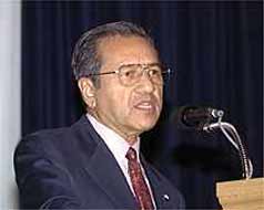 Amongst leaders of Muslim countries, Mahathir Muhamad has been the most outspoken against the USA's war on 'terror'.
