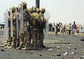 Whether the oppressors are troops from the USA, or cobbled together out of co-operative Iraqis, the reistance to capitalism and neo-colonialism in Iraq will not be stopped.