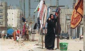 When not being shot at by invading Israelis, or having their homes demolished by armoured bulldozers, Palestinian refugees often live in squalid, inhumane conditions, with no utility services.