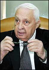 Ariel Sharon suffers from a lethally poor lack of vision.