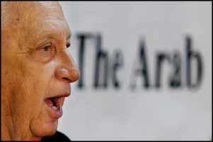 Ariel Sharon doesn?t want to have anyone left on the Palestinian side to talk to.