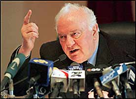 Shevardnadze isn't going quietly. More will probably come out, as the year progresses, on the USA-sponsored coup in Georgia.