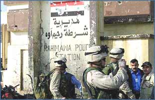 Hinzman was finally given the option of helping the Bush administration police an illegal occupation, or to break with the army altogether.