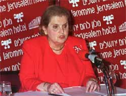 Friend of Israel, Madeleine Albright Friend of Zion Madeleine Albright
