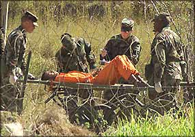 The mistreatment and abuse suffered at the hands of their captors devalues any statements the prisoners may have made, and makes a fair trial impossible.