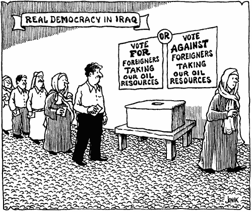 Cartoon courtesy of John Jonik