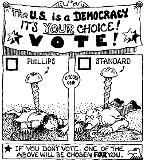 Cartoon courtesy of John Jonik