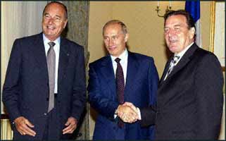The surprise over the ?flowering? of principles in Chirac, Putin, and Schroeder was not that they died this Autumn, but that they lasted till the end of Summer.