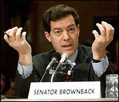 In April, Republican Senator Sam Brownback, introduced an amendment that would provide $50 million for broadcasting counter-revolutionary propaganda into Iran.