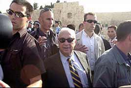 In September 2000, Ariel Sharon catalysed the latest Intifada by controversially visiting al-Haram al-Sharif, 'the Noble Sanctuary' that encloses al-Aqsa mosque.