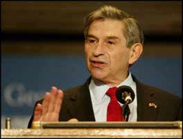 Closely associated with the Zionist Organization of America, Paul Wolfowitz doesn?t need humanitarian motives for invading Iraq.